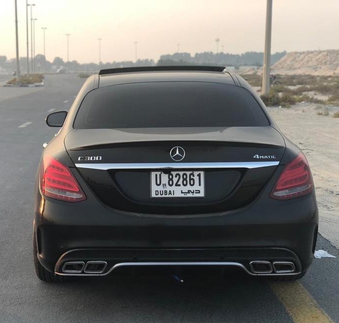 Rent Mercedes Benz C300 2016 in Sharjah